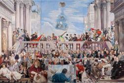 Das dreiteilge Gemälde SIC TRANSIT GLORIA MUNDI Das dreiteilge Gemälde SIC TRANSIT GLORIA MUNDI