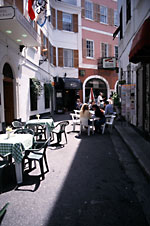 kleine malerische Gasse
